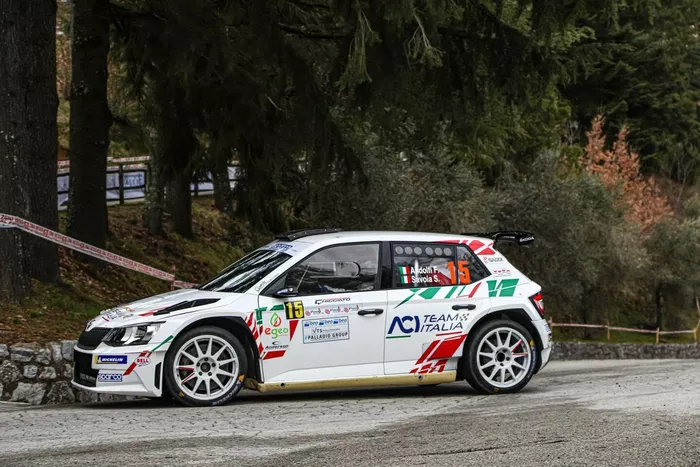 Fabio Andolfi, Stefano Savoia, ACI Team Italia, Skoda Fabia Rally2 Evo