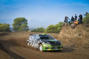Oliver Solberg, Elliott Edmondson, Skoda Fabia Evo Rally2