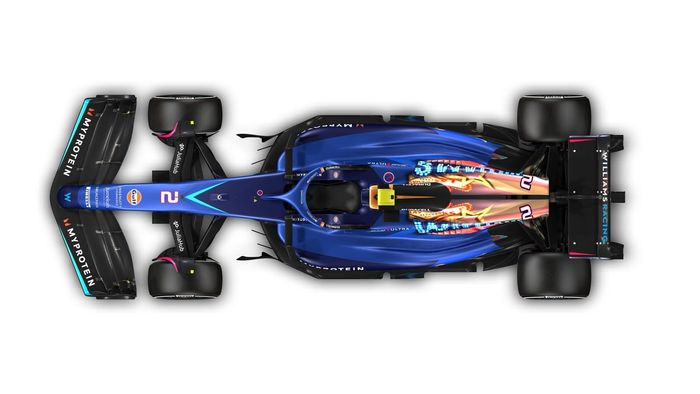 Williams FW45 Las Vegas Livery