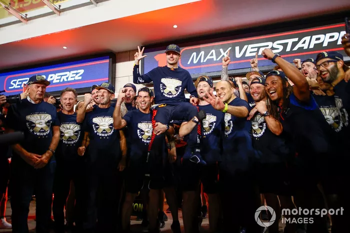 Les festivités du troisième titre mondial de Max Verstappen