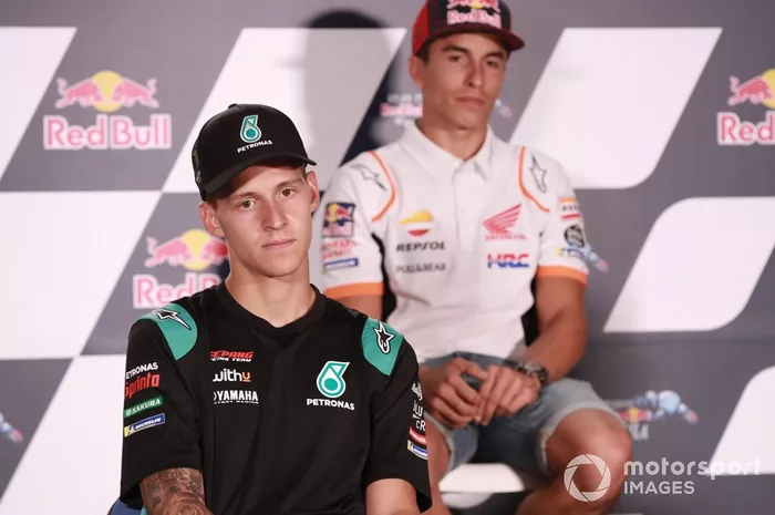 Fabio Quartararo, Petronas Yamaha SRT,  Marc Marquez, Repsol Honda Team