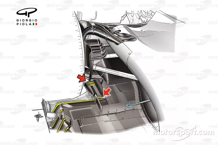 Difusor Haas F1 Team VF-20 