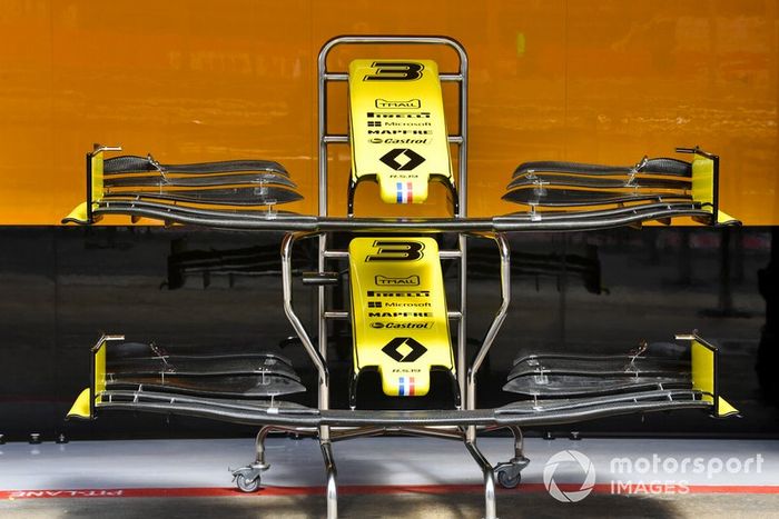 Alerón delantero del Renault R.S.19