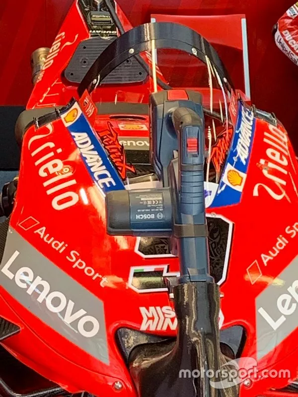 Ducati Team, dettaglio cupolino
