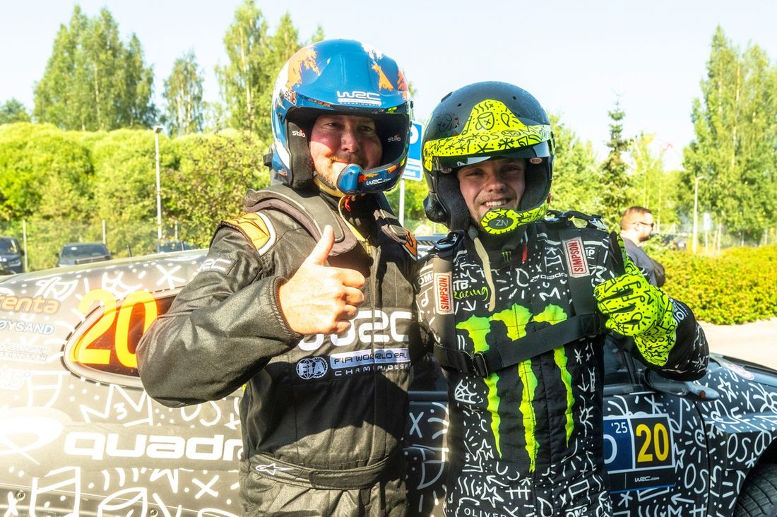 Kurt Busch, Oliver Solberg, Printsport Toyota GR Yaris Rally