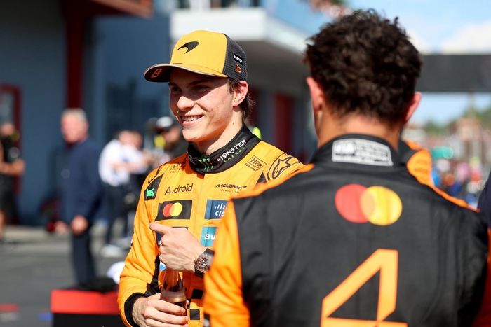 Lando Norris, McLaren, Oscar Piastri