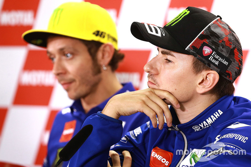 Хорхе Лоренсо, Yamaha Factory Racing, Валентино Россі, Yamaha Factory Racing