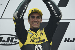 Podio: segundo lugar Alex Rins, Paginas Amarillas HP 40