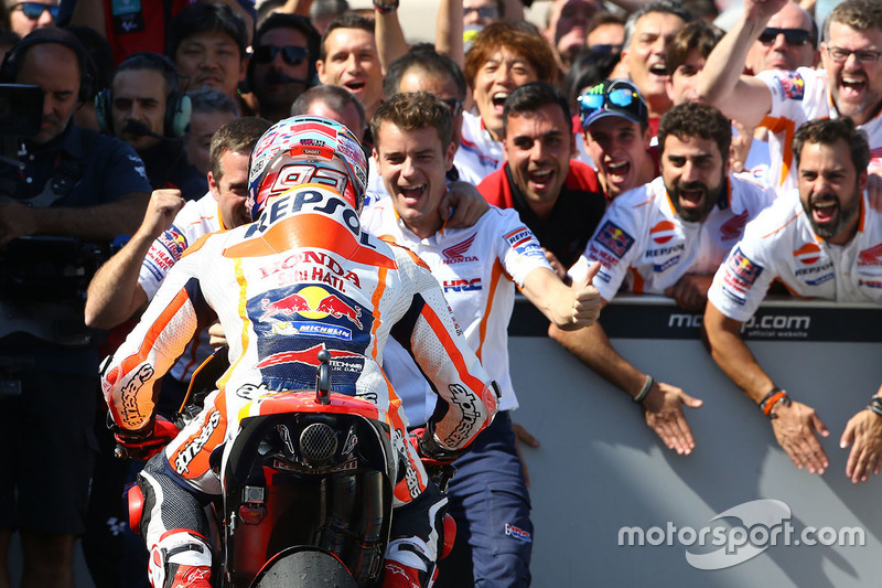 Il vincitore della gara Marc Marquez, Repsol Honda Team