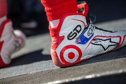 Schuhe von Scott Dixon, Chip Ganassi Racing, Chevrolet