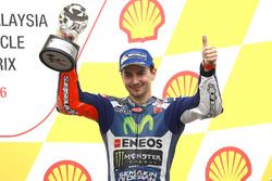 Podium: tercero,  Jorge Lorenzo, Yamaha Factory Racing