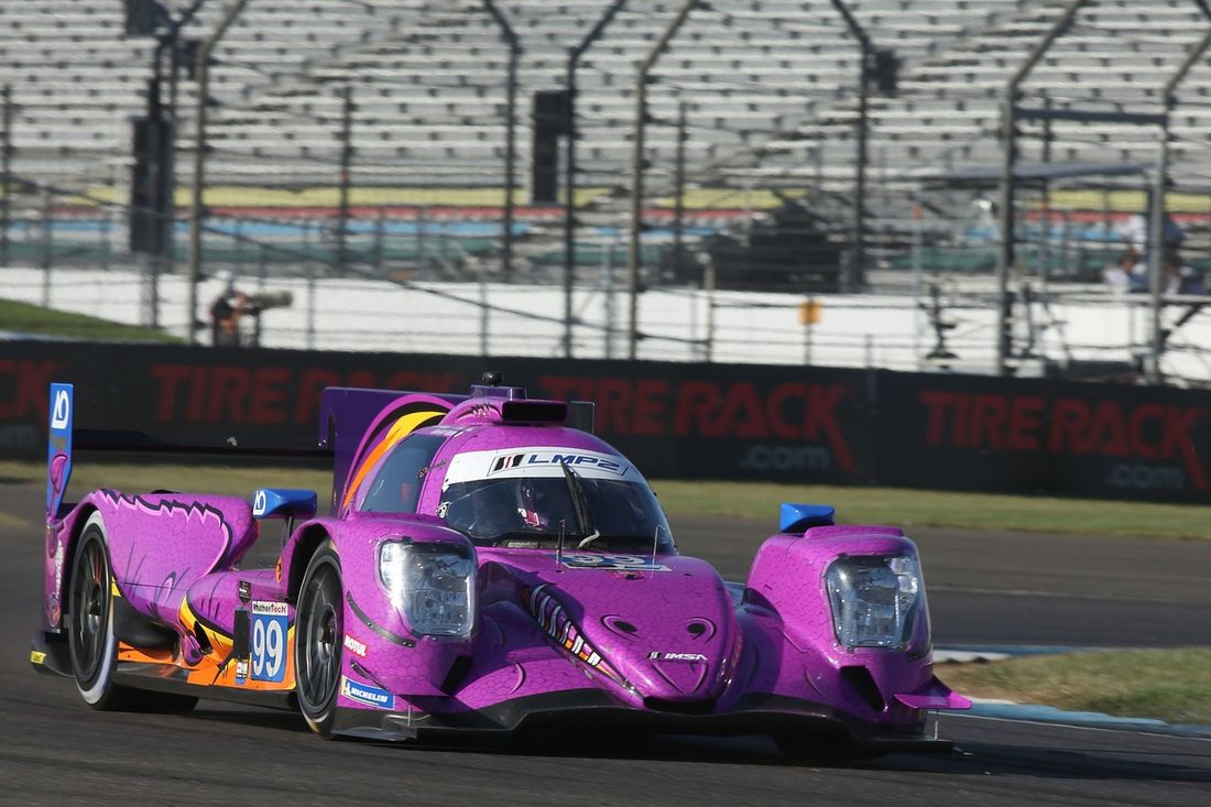 #99 AO Racing ORECA LMP2-Gibson: PJ Hyett, Paul-Loup Chatin, Matt Brabham