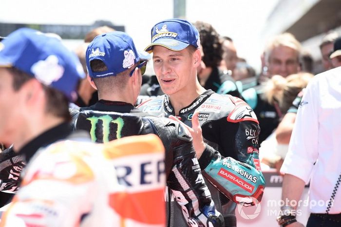 Maverick Vinales, Yamaha Factory Racing, Fabio Quartararo, Petronas Yamaha SRT
