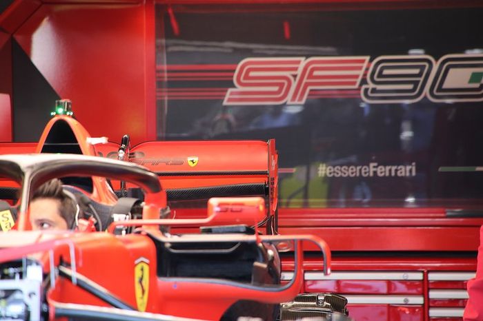 Alerón trasero del Ferrari SF90 