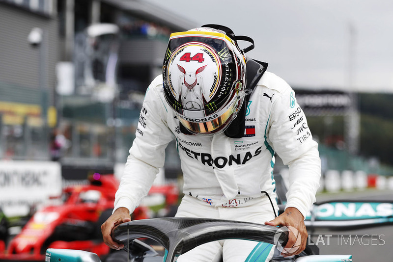 Lewis Hamilton 78. rajtelsősége az F1-ben