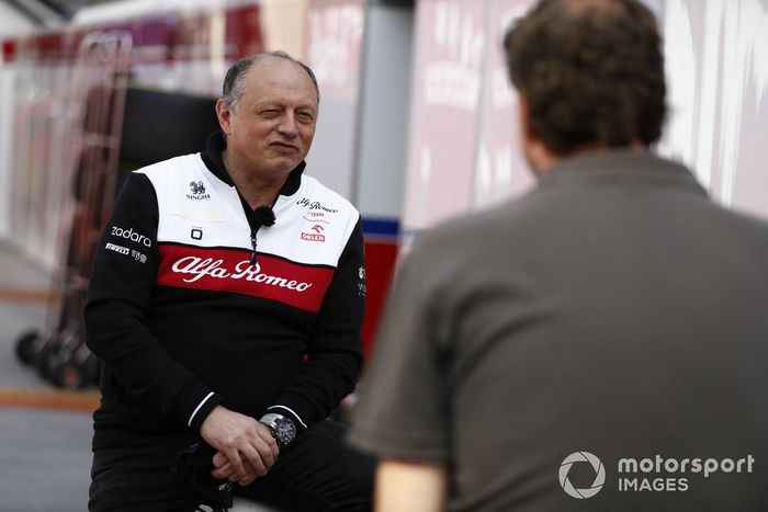 Frederic Vasseur, Team Principal, Alfa Romeo Racing