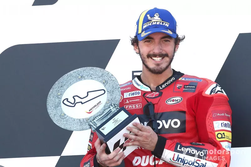 Race winner Francesco Bagnaia, Ducati Team MotoGP
