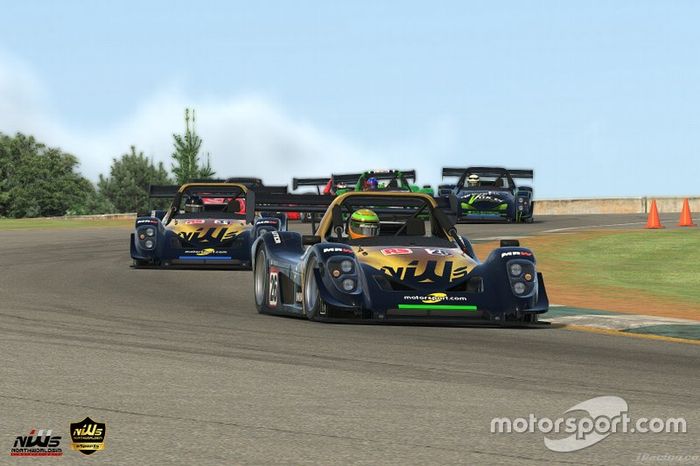 Imagen de la cita en Road Atlanta de la Liga Nacional de Escuderías