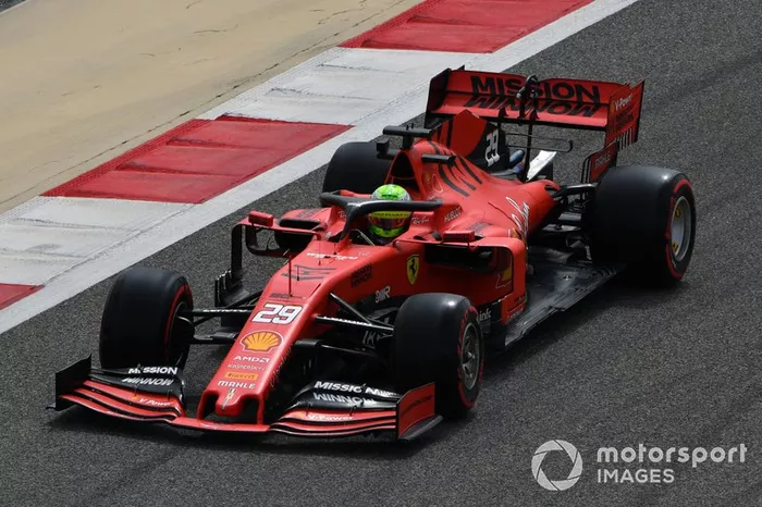 Mick Schumacher, Ferrari SF90