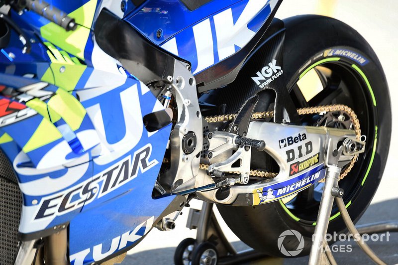 Team Suzuki MotoGP bike detail