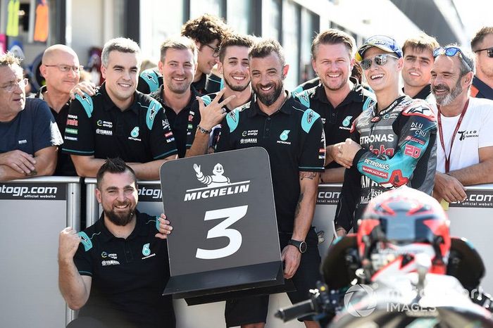 Tercero Fabio Quartararo, Petronas Yamaha SRT