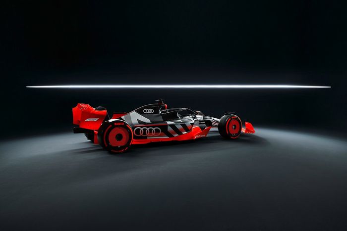 El concept de un coche de F1 que presentó Audi