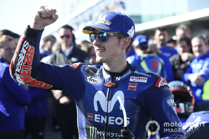 Переможець гонки Маверік Віньялес, Yamaha Factory Racing