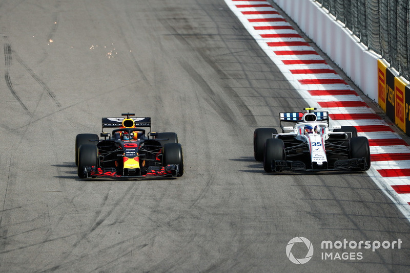 Даніель Ріккардо, Red Bull Racing RB14, Сергій Сироткін, Williams FW41