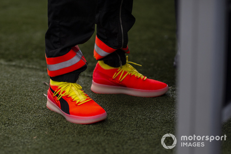 Shoes of Lewis Hamilton, Mercedes AMG F1