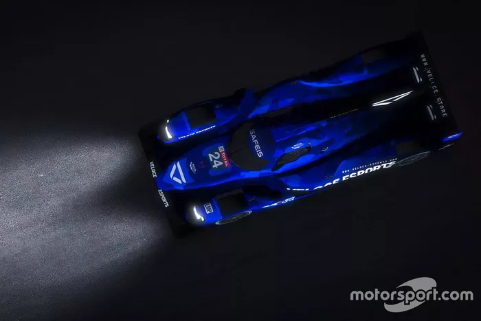 #24 Veloce Esports 1 Oreca 07 LMP2: Jean-Eric Vergne, Pierre Gasly, Jarno Opmeer, Isaac Gillissen