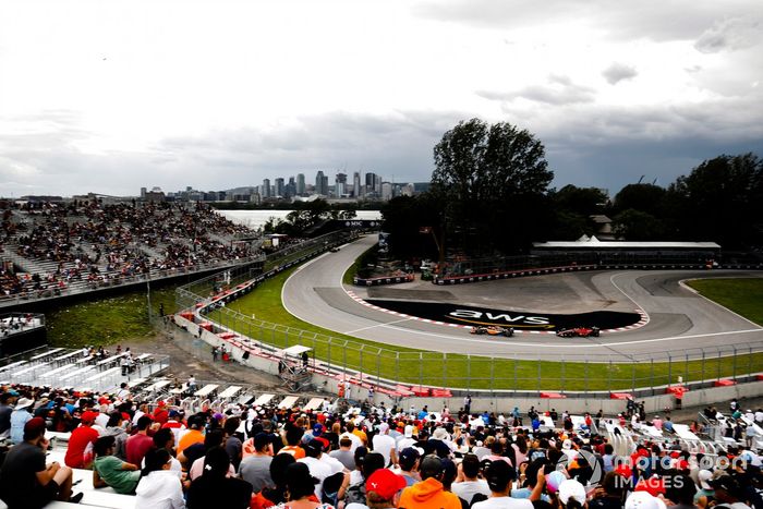 Daniel Ricciardo, McLaren MCL36, Charles Leclerc, Ferrari F1-75