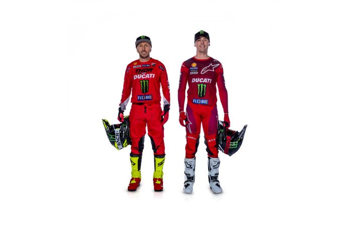 Tony Cairoli, Ducati Team e Alessandro Lupino, Ducati Team