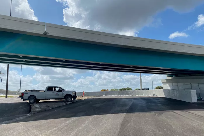 Aspectos de la construcción de la pista para el GP de Miami