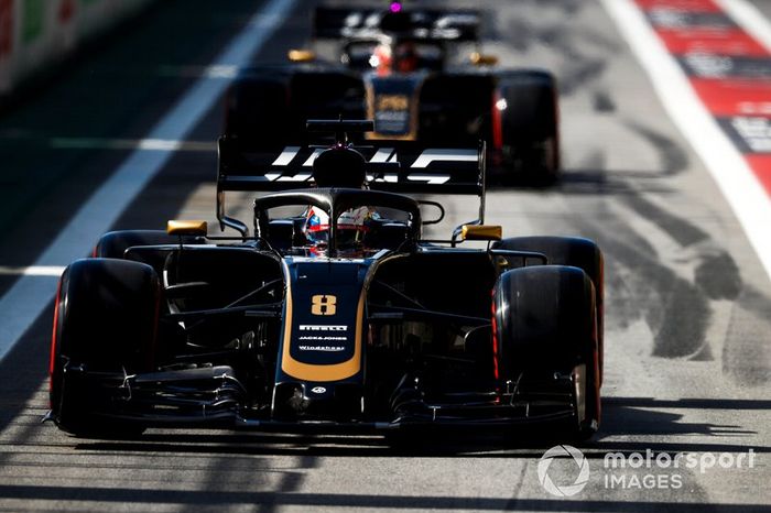 Romain Grosjean-Haas F1-8