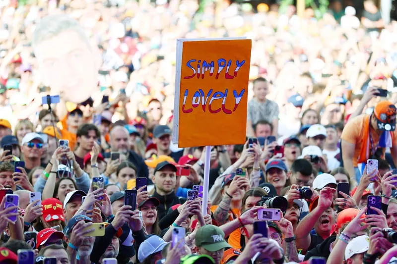Les fans de Max Verstappen, Red Bull Racing