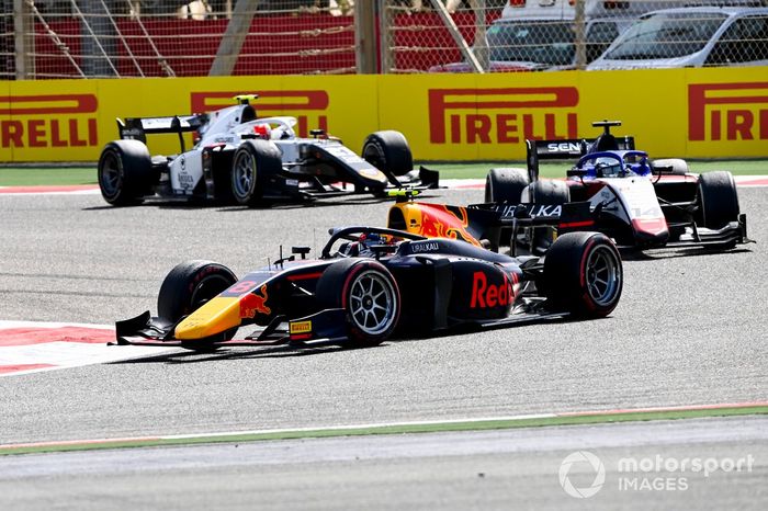 Juri Vips, Hitech Grand Prix, David Beckmann, Charouz Racing System y Ralph Boschung, Campos Racing 