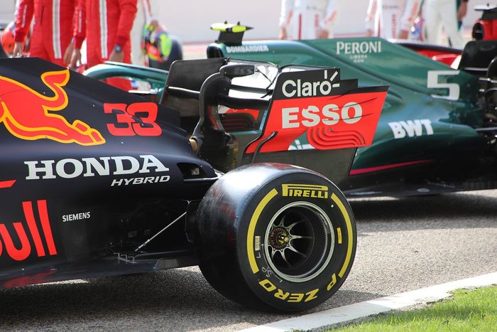 Detalle del Red Bull Racing RB16B