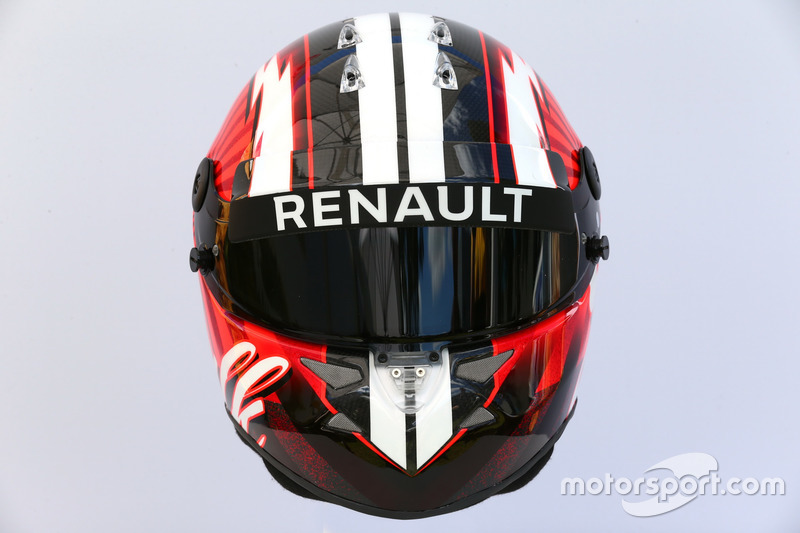 Casco de Nico Hulkenberg, Renault Sport F1 Team RS17