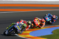 Валентино Россі, Yamaha Factory Racing, Андреа Янноне, Ducati Team, Марк Маркес, Repsol Honda Team,