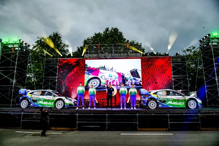 Joshua Mcerlean, Eoin Treacy, M-Sport Ford World Rally Team Ford Puma Rally1, Jon Armstrong, Shane Byrne, M-Sport Ford World Rally Team Ford Puma Rally1