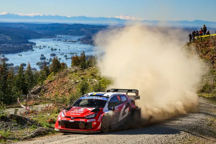 Oliver Solberg, Elliott Edmondson, Toyota Gazoo Racing WRT Toyota GR Yaris Rally1
