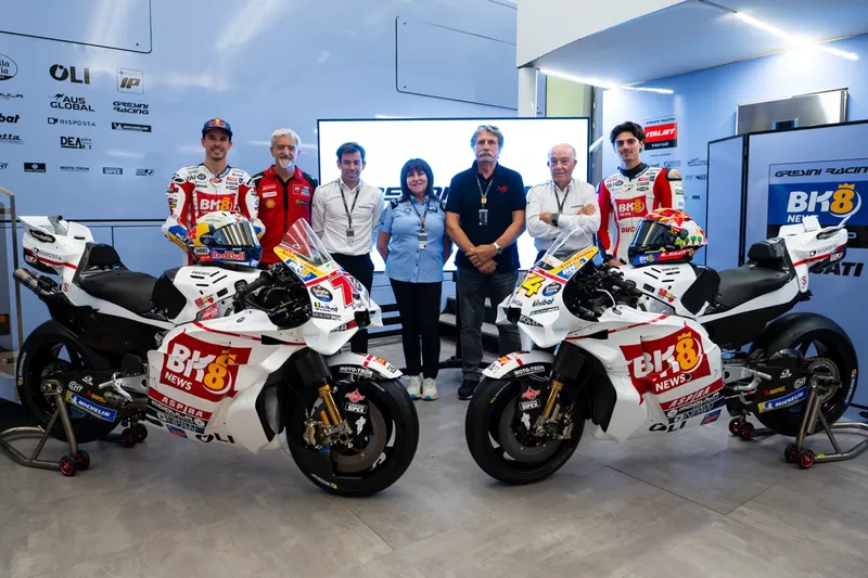 La livrée hommage de Gresini à Marco Simoncelli