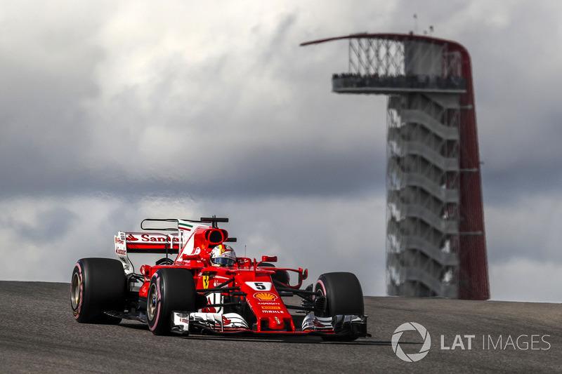 Segundo no campeonato, Sebastian Vettel foi quinto colocado na prova mexicana de 2016.