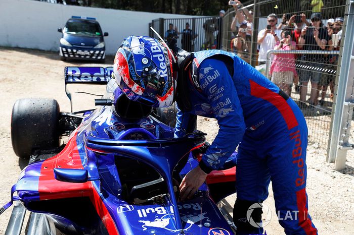 Pierre Gasly, Toro Rosso se retira