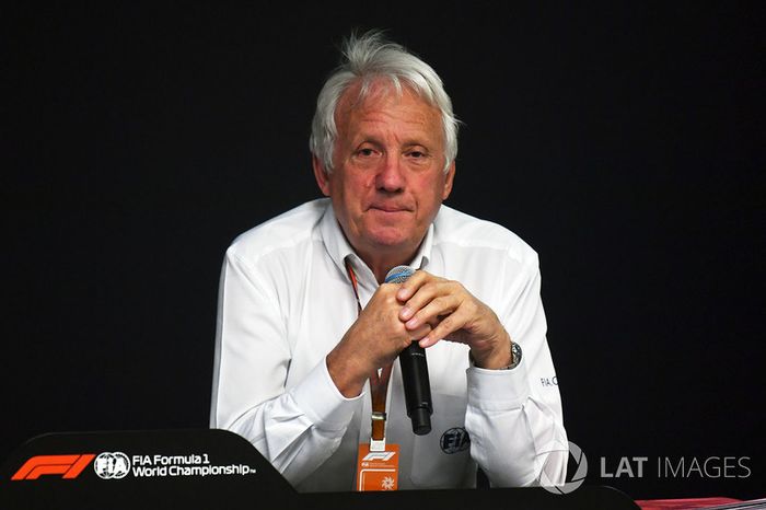 Charlie Whiting, Director de Carrera F1