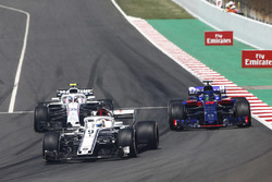 Marcus Ericsson, Sauber C37, Brendon Hartley, Toro Rosso STR13, Sergey Sirotkin, Williams FW41