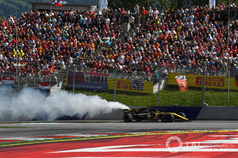 Hulkenberg reports his race-ending engine issue