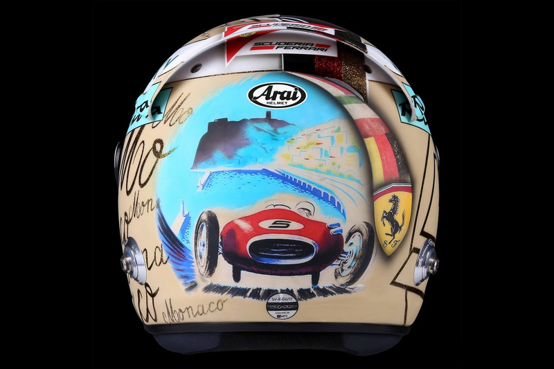 Helmet of Sebastian Vettel