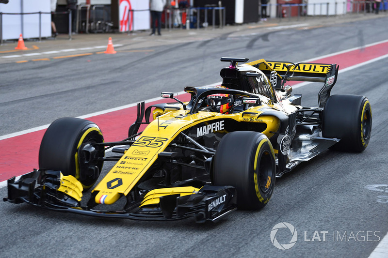 Карлос Сайнс, Renault Sport F1 Team RS18