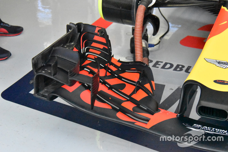 Red Bull front wing technical detail